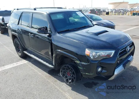 2022 Toyota 4Runner Trd Off Road Premium из США, поврежденный, VIN JTERU5JR9N5996846